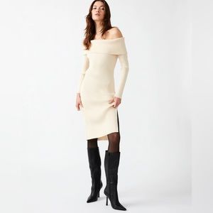 Steve Madden Francesca Dress in Cream